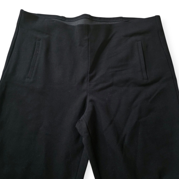 Chicos, Women's Pull On Black Cropped Pants, Size 3 (16) - Picture 2 of 6